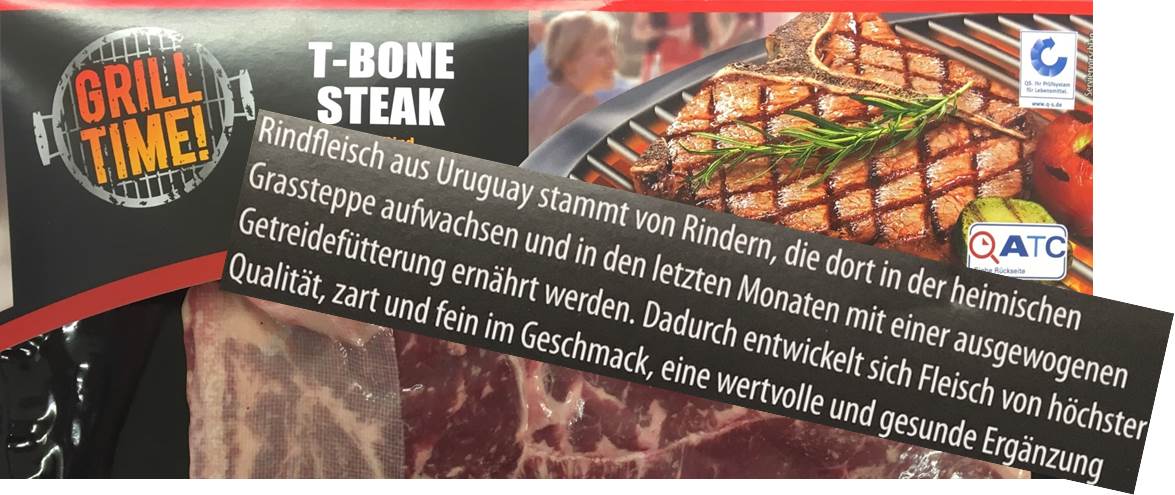 T-Bone Steak von Aldi Nord