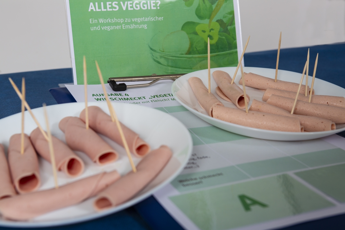 Wie schmeckt vegetarische Wurst?