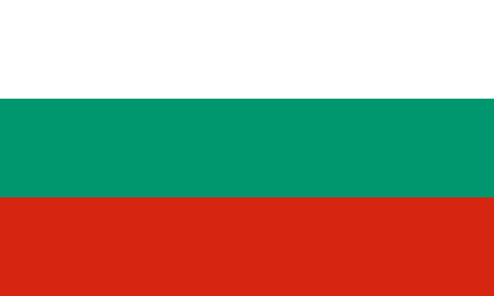 Bulgarische Flagge VZBW
