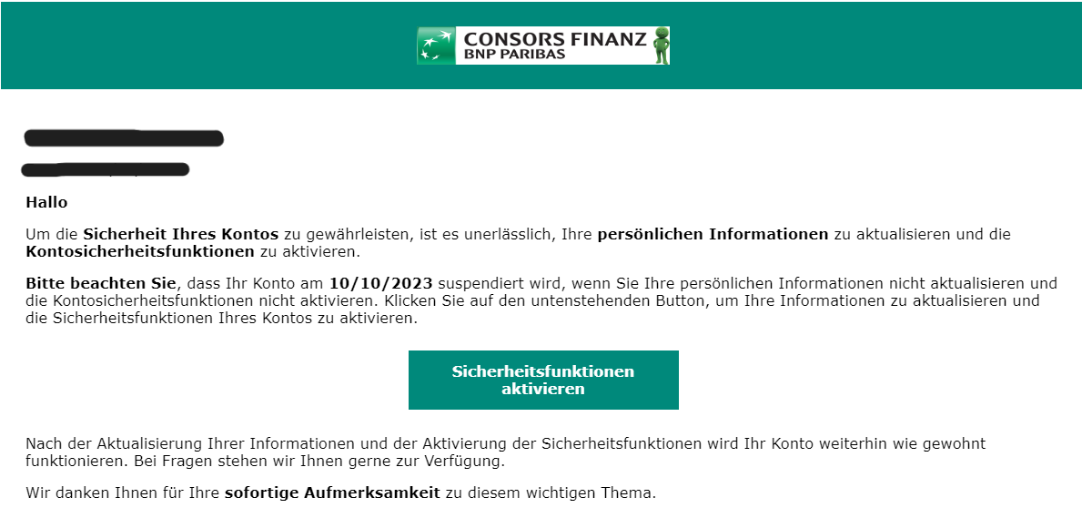 consors finanz