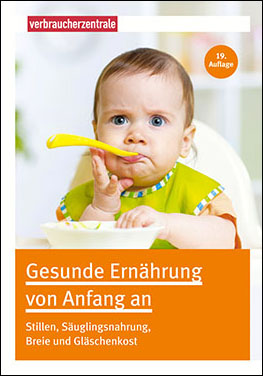 Titelbild des Ratgebers "Gesunde Ernährung von Anfang an"