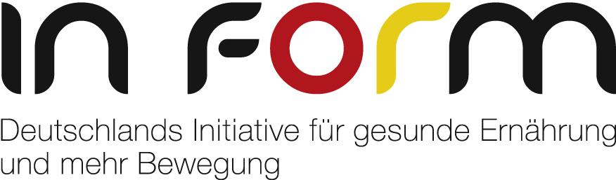 Logo InForm - Deutschlands Initiative für gesunde Ernährung und mehr Bewegung