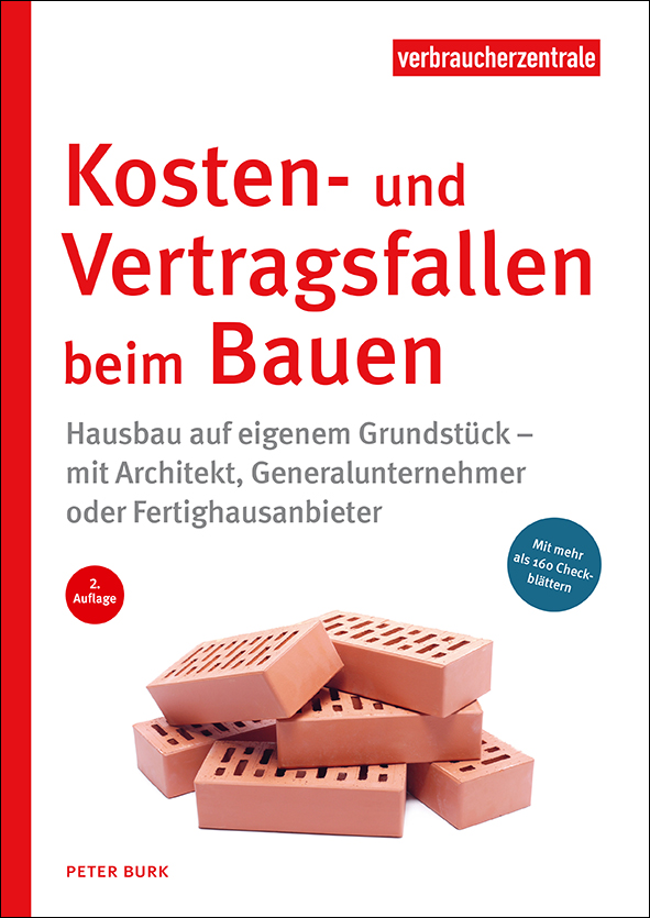 Titelbild des Ratgebers Kosten und Vertragsfallen beim Bauen