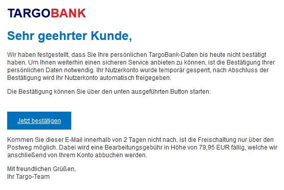 Targobank Phishing