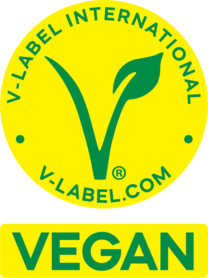 Logo für vegan (V-Label)