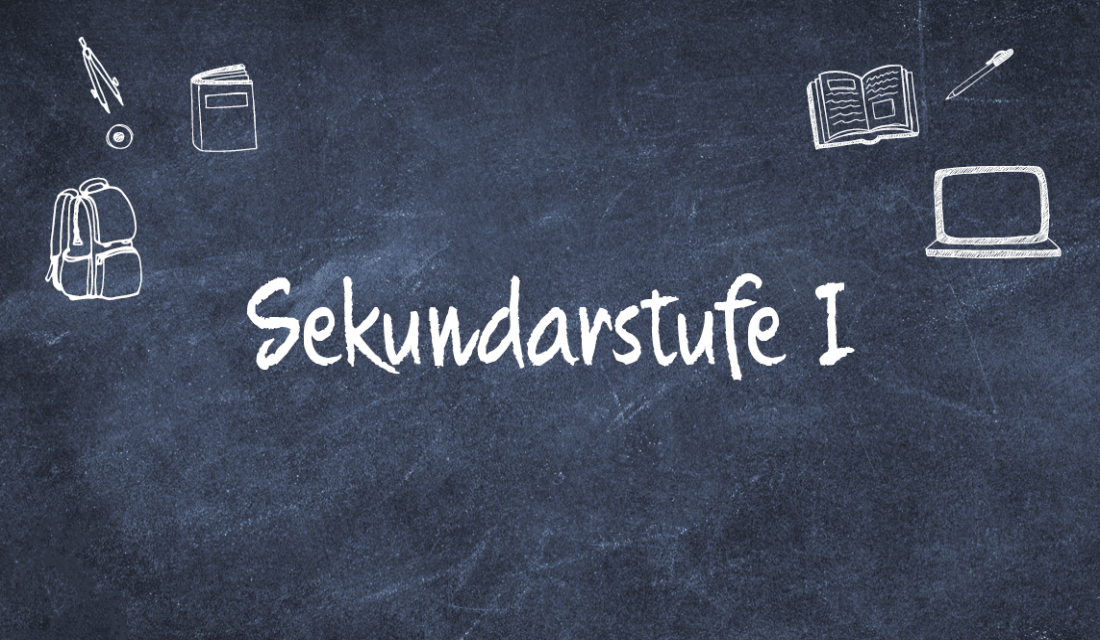 Schultafel mit Anschrieb Sekundarstufe 1