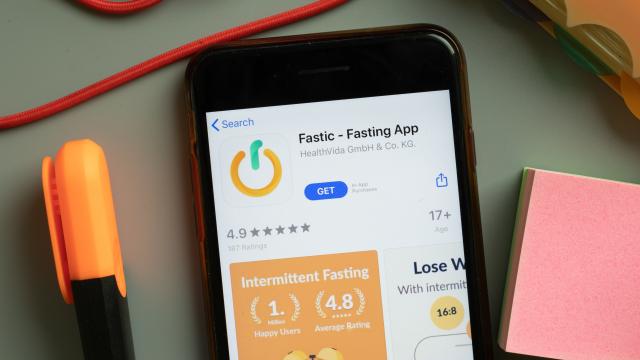 Foto der Fastic-App