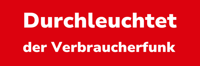 Logo Podcast Verbraucherfunk
