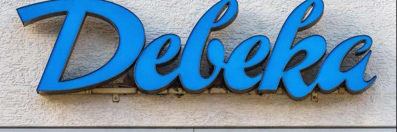 Schriftzug der Lebensversicherung Debeka