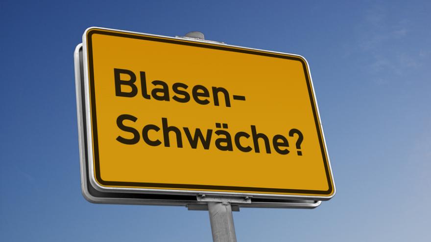 Blasenschwäche?