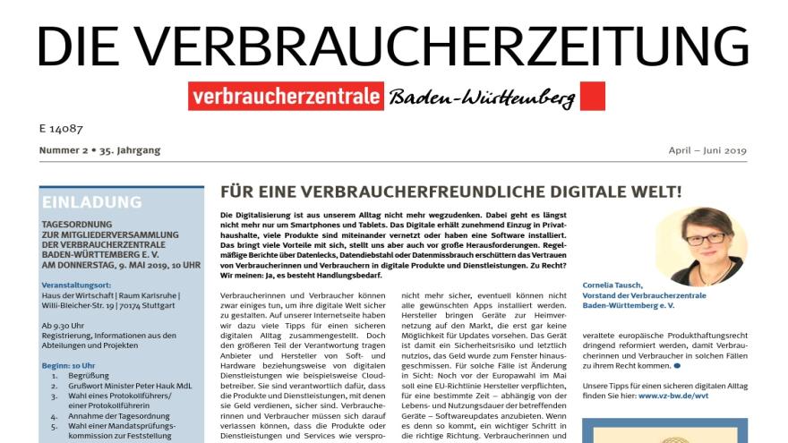 Verbraucherzeitung