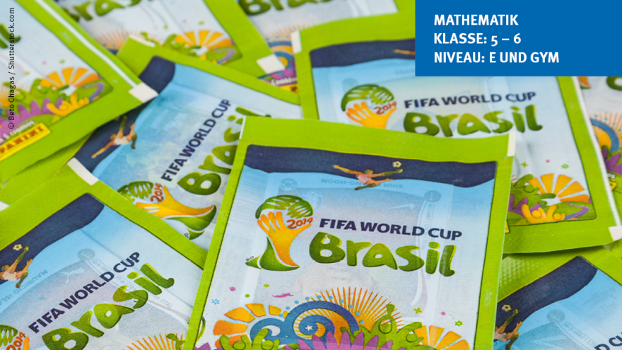 Viele Sammelkartenpäckchen WM Brasilien