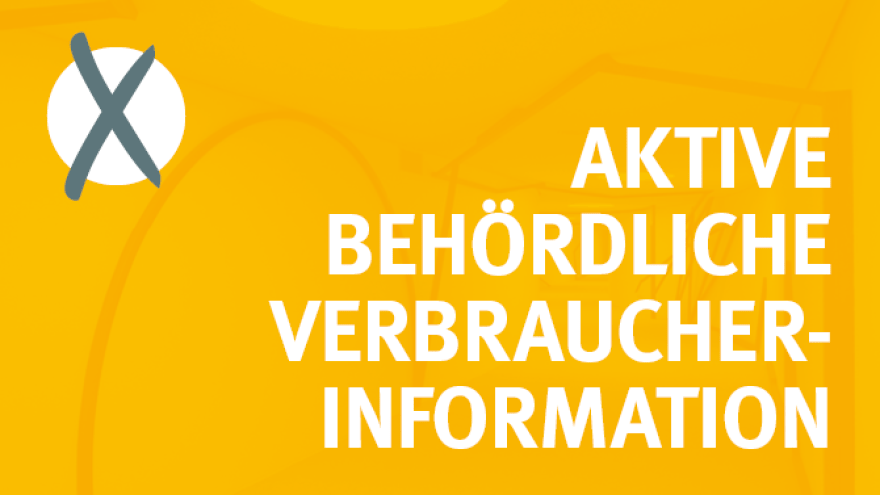 Kachel Aktive behördliche Verbraucherinformation BaWü