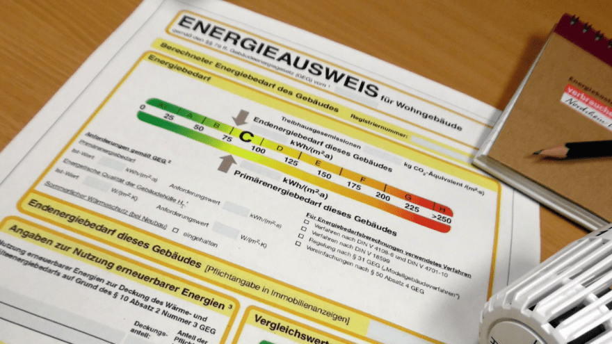 Ein Energieausweis