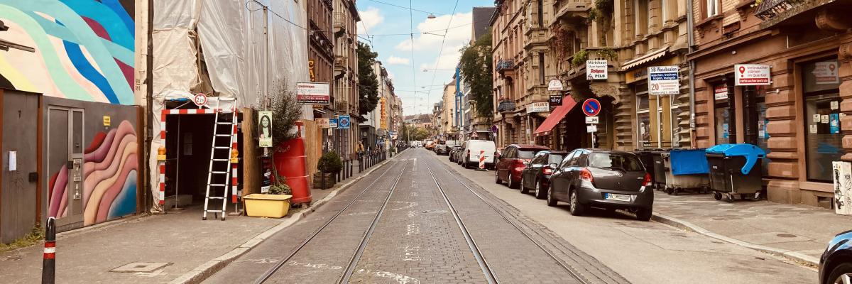 Quartiersbüro Straßenansicht Mannheim