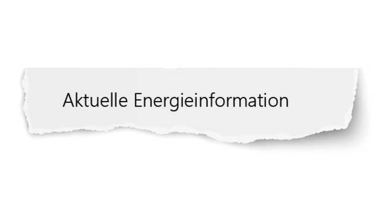 Papierschnipsel mit Betreff eines Anschreibens vom Stromanbieter