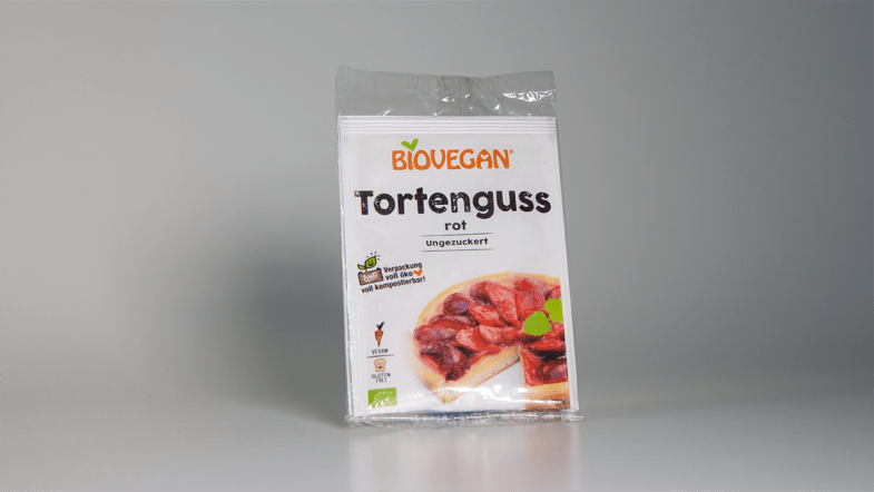 Verpackung Tortenguss