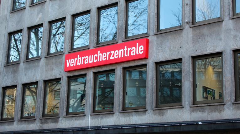 Fassade der Verbraucherzentrale in Stuttgart